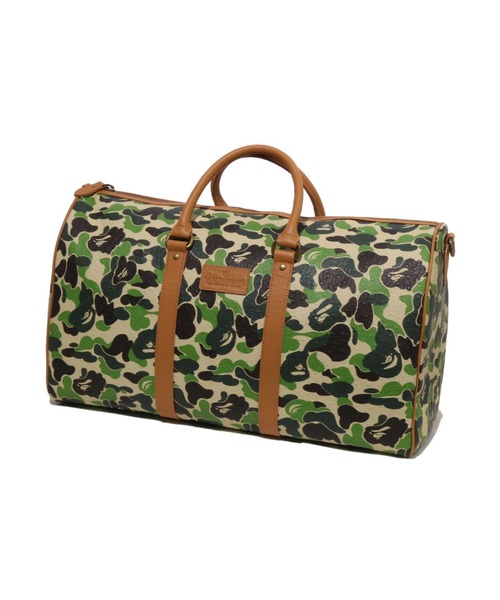 A BATHING APE（アベイシングエイプ） ボストンバッグ ABC CAMO PU