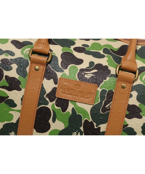 A BATHING APE（アベイシングエイプ） ボストンバッグ ABC CAMO PU