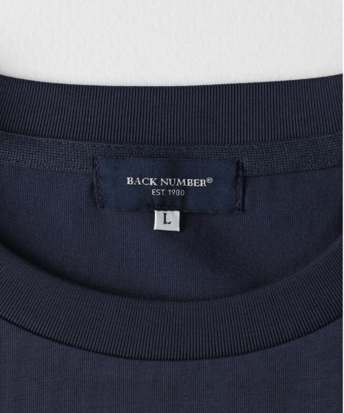 BACK NUMBER tシャツ BACK NUMBER(バックナンバー)「メンズ」袖ライン