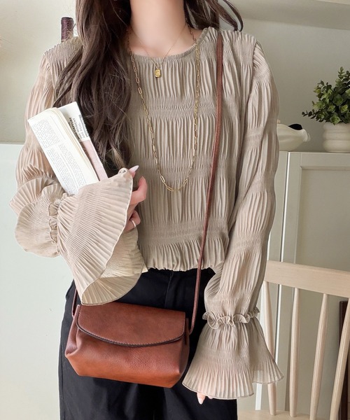 classicalelf（クラシカルエルフ） ブラウス シャツ 夏 涼やかに、品