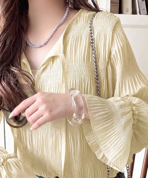 classicalelf（クラシカルエルフ） ブラウス シャツ 涼やかに、品よく