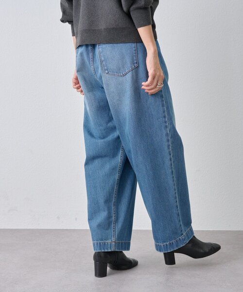 Mal. ブルー デニムパンツ　ポリーニブロー BEARDSLEY（ビアズリー） ジーンズ デニム デニムパンツ フルカワ