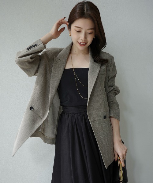 anuans（アニュアンス） ジャケット テーラードジャケット メッシュ