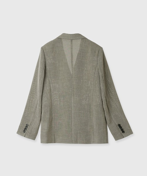 anuans（アニュアンス） ジャケット テーラードジャケット メッシュ