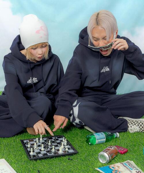 美品！Lサイズ！デプス ルアー総柄 パーカー フーディー 大きいサイズ メンズ OUTDOOR PRODUCTS ダンボールカモフラ柄