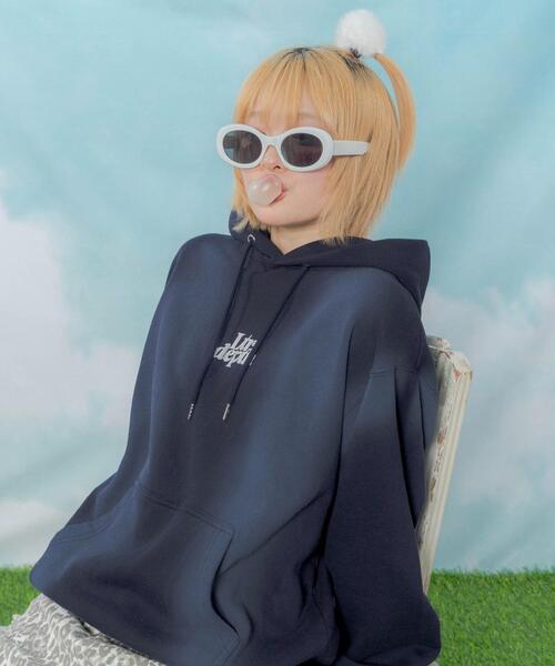 LTR DEPTH パーカー LTR DEPTH/ハートモチーフプルパーカー メンズ
