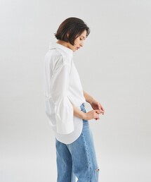 「GRACE CONTINENTAL」 長袖シャツ 36 ブルー レディースの画像2