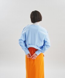 「GRACE CONTINENTAL」 長袖シャツ 36 ブルー レディースの画像4
