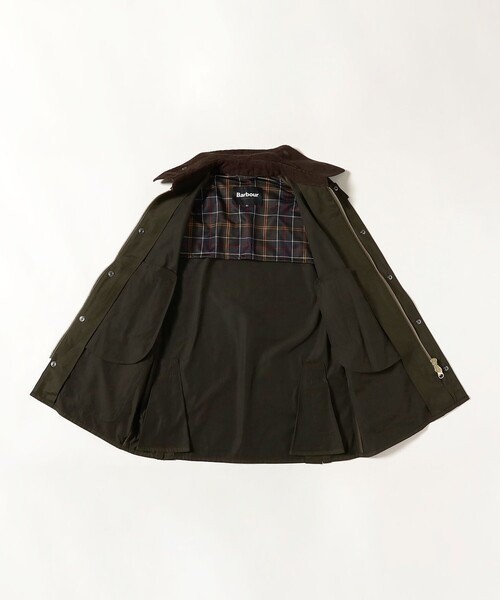 ブルゾン アウター 「別注」Barbour / BEDALE CLASSIC FIT ポリエステルコットン ピーチスキン ジャケットの画像