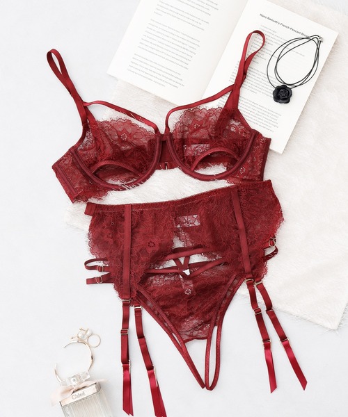 tu-hacci（ツーハッチ） ブラジャー ショーツセット 「adu」シャルム