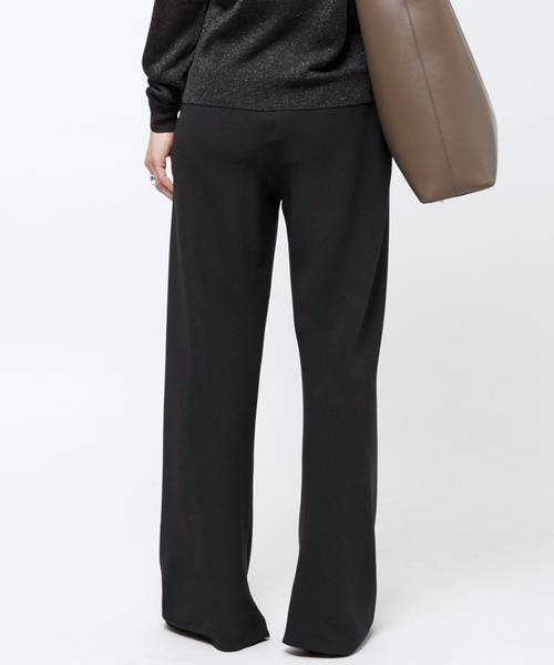 「AP STUDIO」 イージーパンツ 36 ブラック レディース_画像8