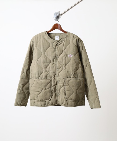 LUMBER ジャケット ノーカラージャケット キルティングジャケット