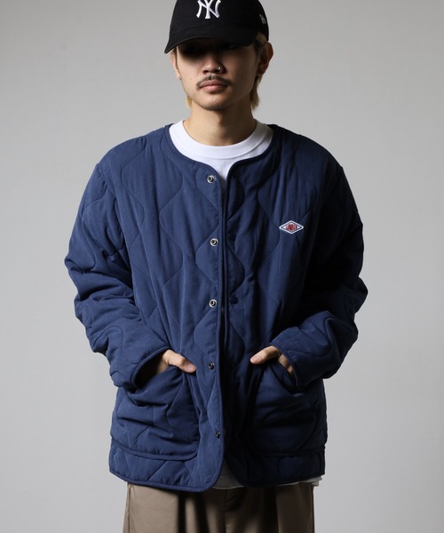 LUMBER ジャケット ノーカラージャケット キルティングジャケット