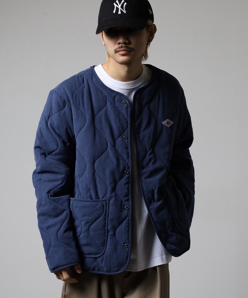 LUMBER ジャケット ノーカラージャケット キルティングジャケット