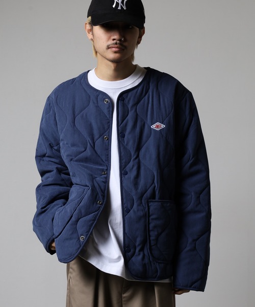 LUMBER ジャケット ノーカラージャケット キルティングジャケット