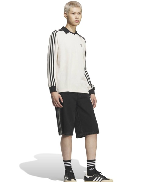 adidas（アディダス） ポロシャツ adidas WAFFLE LONG SLEEVE POLO
