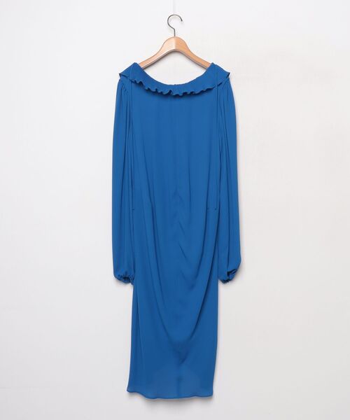 BALENCIAGA（バレンシアガ） 長袖ワンピース 34 ブルー レディース