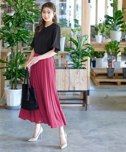 「Tiaclasse」 半袖ブラウス X-LARGE ミント レディース_画像7