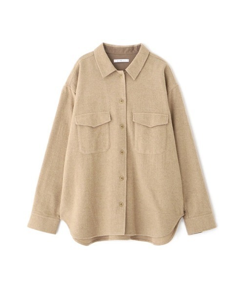 ETRE TOKYO（エトレトウキョウ） ブラウス シャツ ウールツイル
