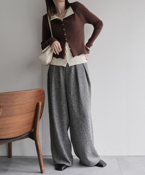 PUTOMAYO カーディガン スポンディッシュブークレーニットカーディガン｜MEN｜251IST70-212C