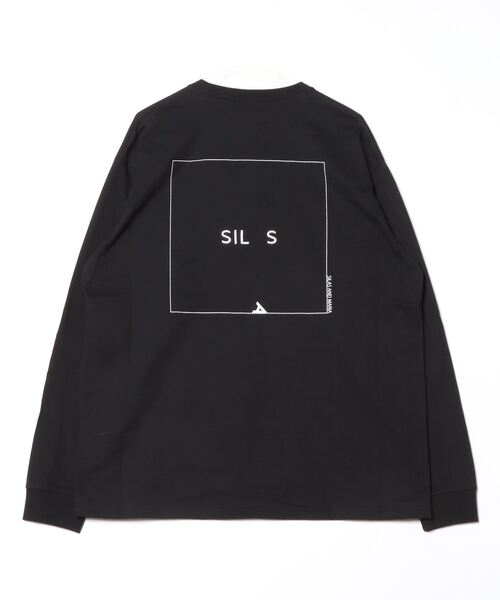 「SILAS」 長袖Tシャツ M ホワイト メンズ_画像2