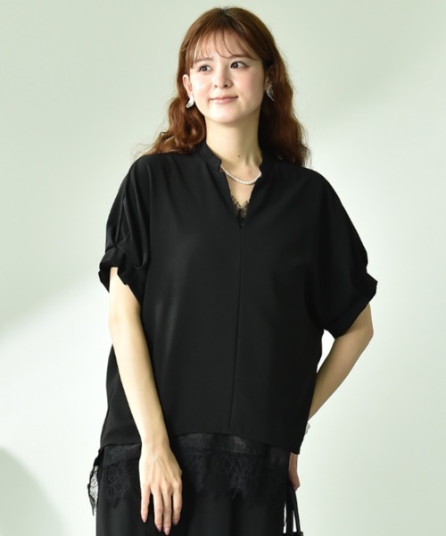 INTERPLANET（インタープラネット） ブラウス シャツ 半袖 「CLOCHE