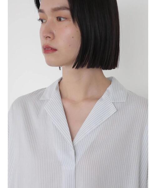 「AMERICAN HOLIC」 7分袖ブラウス M ブルー系その他4 レディース_画像5