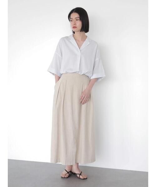 「AMERICAN HOLIC」 7分袖ブラウス M ブルー系その他4 レディース_画像7