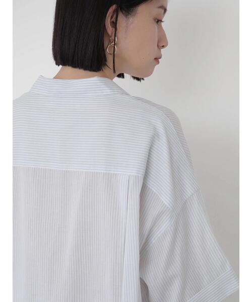 「AMERICAN HOLIC」 7分袖ブラウス M ブルー系その他4 レディース_画像9