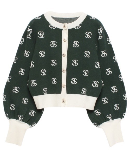 EIMY GOLF（エイミーゴルフ） ニットカーディガン FREE グリーン