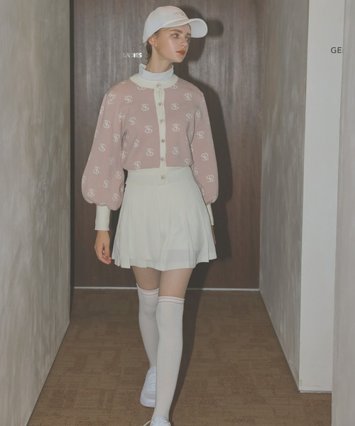 EIMY GOLF（エイミーゴルフ） ニットカーディガン FREE グリーン