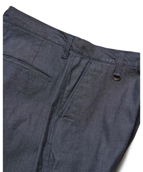 ワイドパンツ ジーンズ STRETCH DENIM TAPERED CROPPED PANTS メンズ レディースの画像