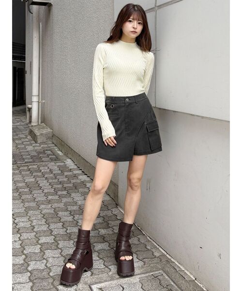 murua♡完売ニット MURUA（ムルーア） ニット セーター フレーズカラーロゴニット