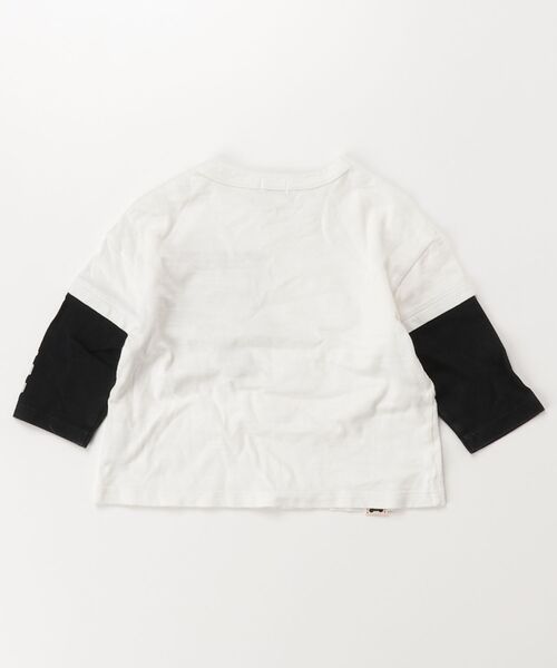 「DOUBLE_B」 「KIDS」長袖カットソー 80cm ホワイト キッズ_画像2