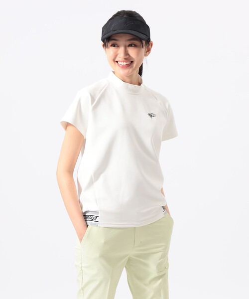 BEAMS GOLF（ビームス ゴルフ） tシャツ ORANGE LABEL / 裾リブ ロゴ