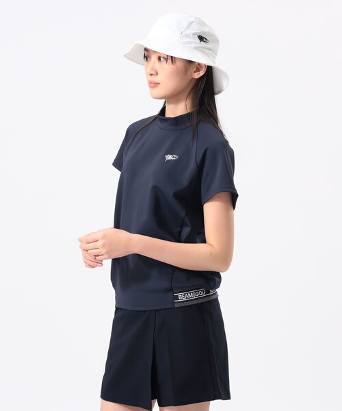 BEAMS GOLF（ビームス ゴルフ） tシャツ ORANGE LABEL / 裾リブ ロゴ