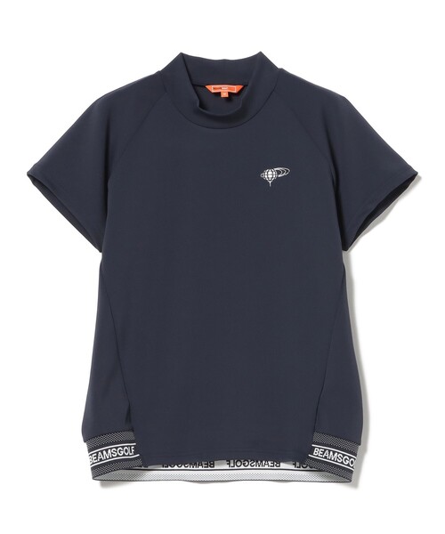 BEAMS GOLF（ビームス ゴルフ） tシャツ ORANGE LABEL / 裾リブ ロゴ