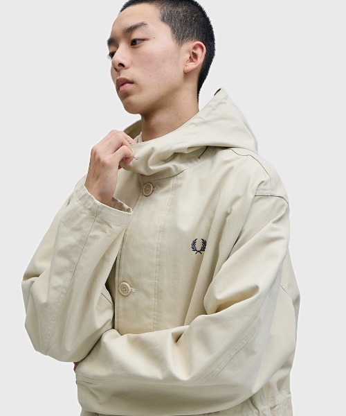 FRED PERRY ナイロン ブルゾン マウンテン パーカー M FRED PERRY（フレッドペリー） マウンテンパーカー ウインドブレーカー
