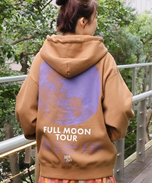 「go slow caravan」 ジップアップパーカー 3 ブラウン メンズ_画像2