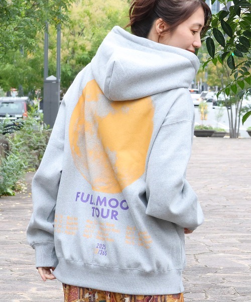 「go slow caravan」 ジップアップパーカー 3 ブラウン メンズ_画像3