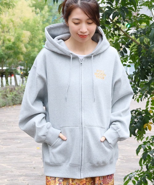 「go slow caravan」 ジップアップパーカー 3 ブラウン メンズ_画像10