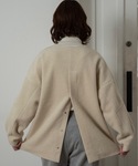 ノーカラーコート コート muffler se...の詳細画像4