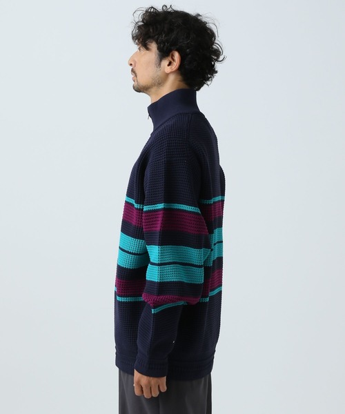 「BAYFLOW」 長袖ニット LARGE ベージュ メンズ_画像6