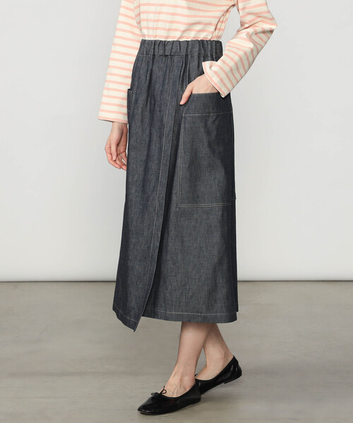 nicolson&nicolson デニムスカート nicholson ＆ nicholson | デニム