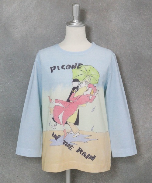 STUDIO PICONE（スタジオピッコーネ） tシャツ アートイラストプル