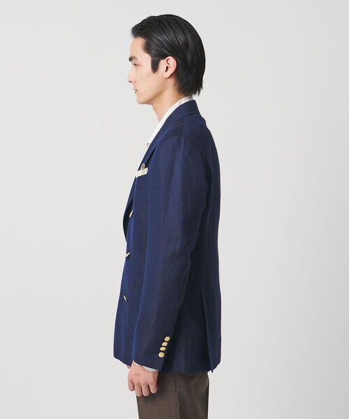 UNITED ARROWS テーラードジャケット 金ボタン 紺 38 紺ブレ ビューティーアンドユース ユナイテッドアローズ BEAUTY&YOUTH UNITED