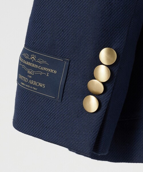 ユナイテッドアローズ　テーラードジャケット　金ボタン　紺ブレ　新品未使用 UNITED ARROWS（ユナイテッドアローズ） ジャケット テーラード