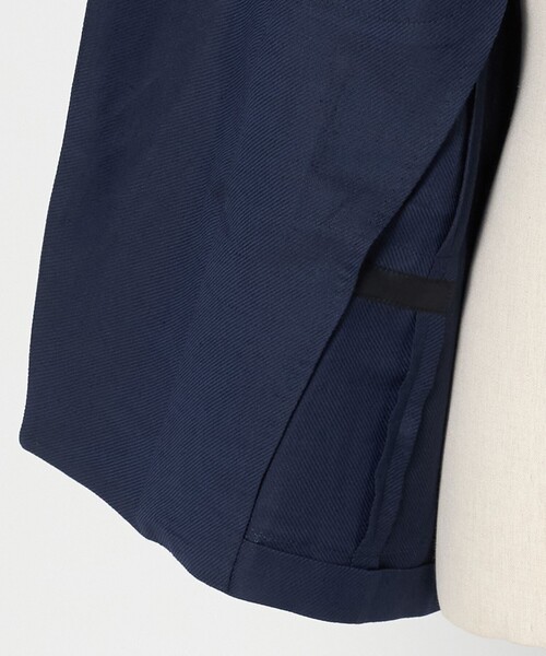 ジャケット テーラードジャケット Vitale Barberis Canonico ウールリネン カルゼ ダブル 6ボタン ブレザー メンズの画像