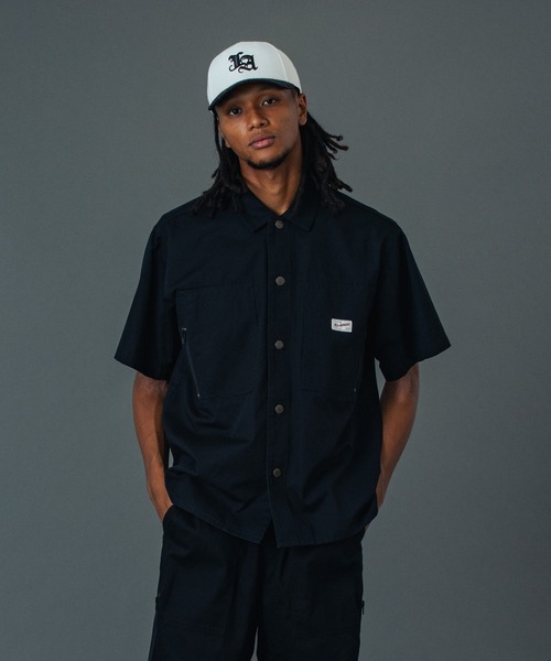 CPG 半袖ジッパーシャツとスカートセット XLARGE（エクストラ ラージ） シャツ 半袖 SIDE ZIP S/S WORK SHIRT