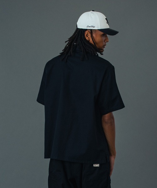 XLARGE（エクストラ ラージ） シャツ 半袖 SIDE ZIP S/S WORK SHIRT